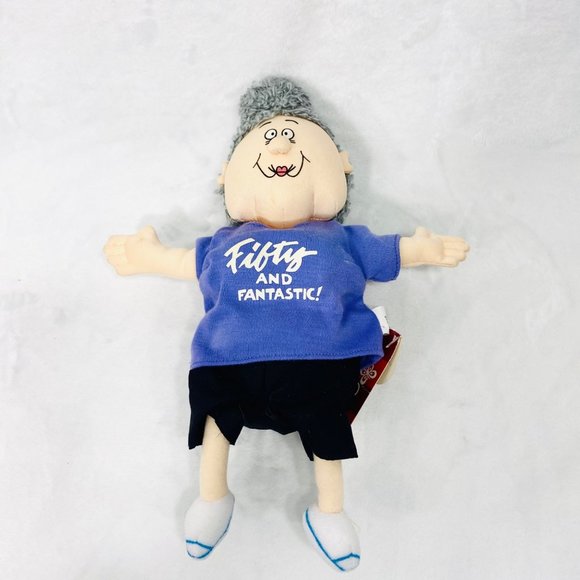 Russ Berrie Oldtimers Fifty & Fantastic Plush Doll w/Tags - Picture 3 of 6